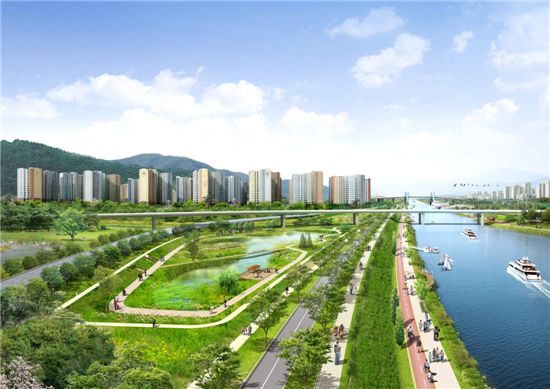 신한강 프런트 경인 아라뱃길 인근 아파트는 어디?