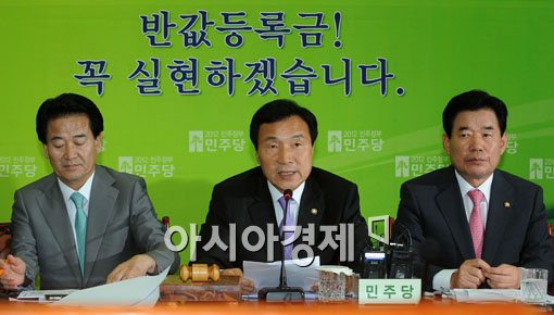 [포토] 민생회담 제안하는 손학규 대표