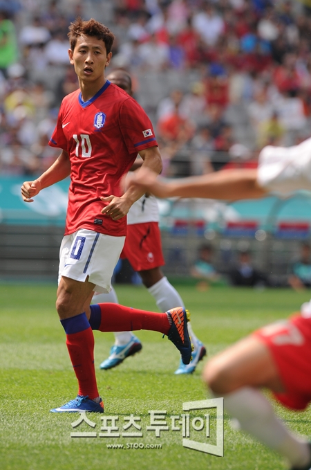[포토] 지동원 '홍명보호의 런던행 내가 이끈다'
