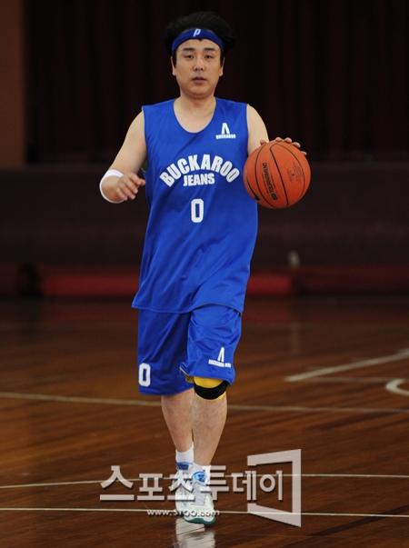 [포토] 김남수 '플레잉 코치로 뜁니다'