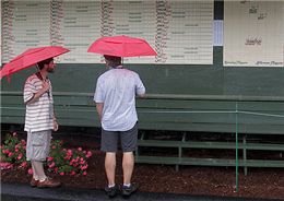 [트래블러스] 악천후로 1라운드 '순연'