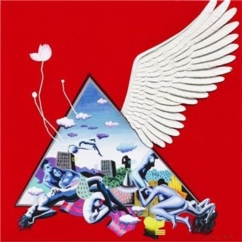 한국화가 김지현|날개를 통한 비상-해방과 초월의 의미