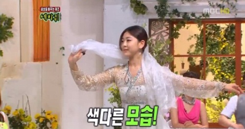 권리세 아리랑…"섹시댄스보다 잘 어울려" 감탄 