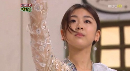 권리세 아리랑…"섹시댄스보다 잘 어울려" 감탄 