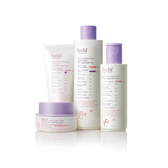 LG생건, 천연허브 화장품 '빌리프 베이비 보' 출시