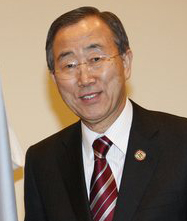 반기문 UN 사무총장.