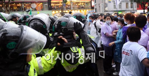 [포토]신경전