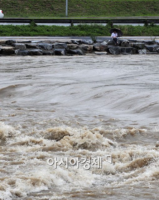 [포토] 위험한 물살