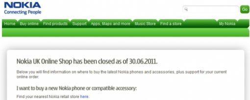 흔들리는 노키아, 英·美 온라인 스토어도 폐쇄