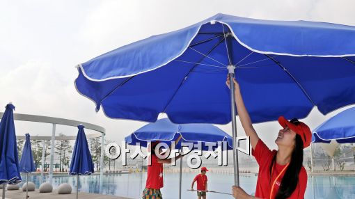 [포토]한강 수영장 개장