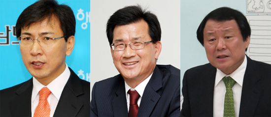 안희정, 이시종, 염홍철의 부족한 2%는