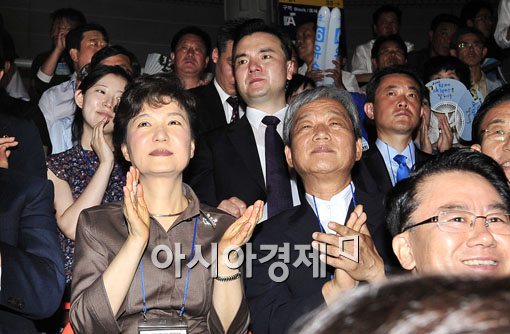 [포토] 전당대회 참석한 박근혜