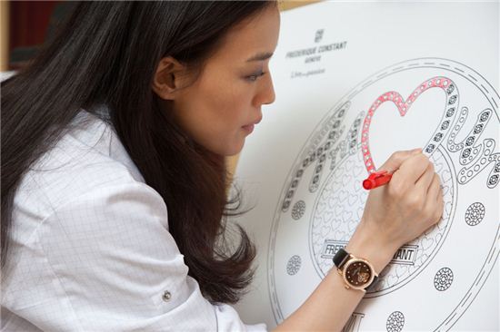 [포토]영화배우 서기가 디자인한 명품시계