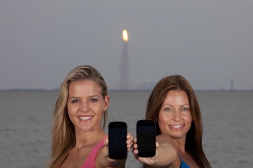 [포토]삼성전자 넥서스S 우주로 간다