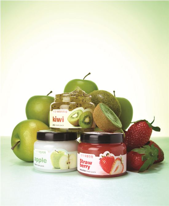 더페이스샵 '갈아만든 마스크팩' 출시