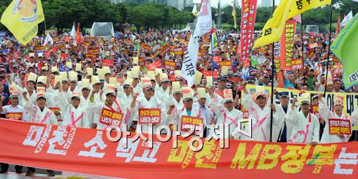 [포토] '농민들은 화났다'