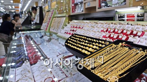 [포토]금값 역대 최고치 기록