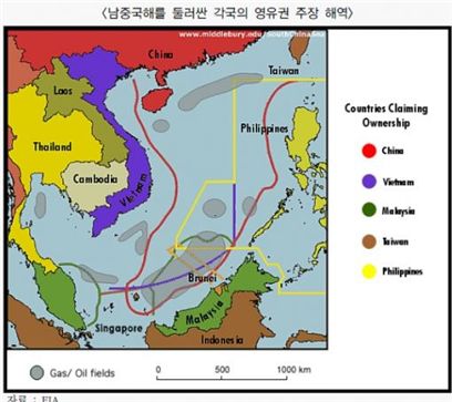 당장 뽑을 석유만 70억배럴...남중국해 분쟁 이유있었네