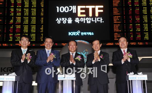 [포토]상장지수펀드 100개 돌파