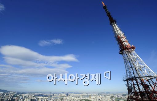 [포토]서울 하늘은 푸르다!