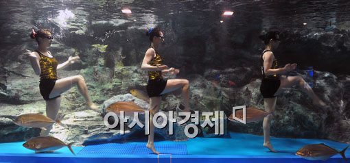 [포토] 미녀들의 수중 댄싱