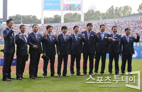 [포토] 레전드 올스타 '프로야구 역사의 주인공들'