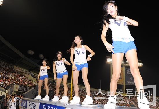 [포토] 치어리더 '올스타전 신나게 즐겨요~'