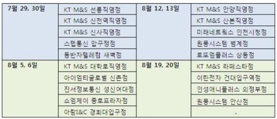 "HTC 4G 스마트폰 체험하세요"
