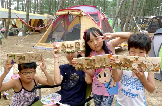 지금은 캠핑시대, 자연과의 오붓한 하룻밤