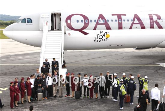 카타르항공, '뚜르 드 프랑스' 사이클 대회 공식 후원
