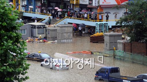 [포토]발길묶인 대치동 상가