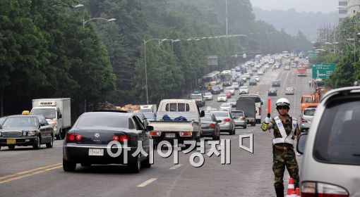 [포토]남부순환도로 통행재개