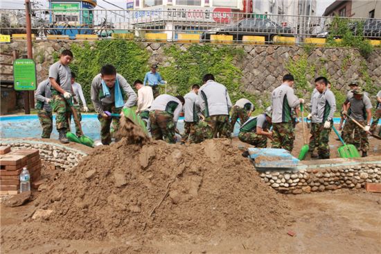 관악구, 민 관 군과 함께 수해복구  총력