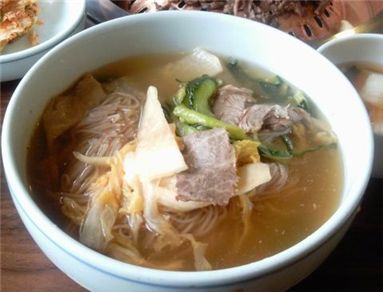시원한 물냉면