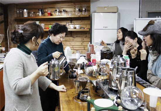 용산구, 커피바리스타 과정 수강생 모집