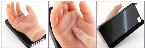 "꺅! 팔목 잘린 손이 아이폰4 케이스라니.."