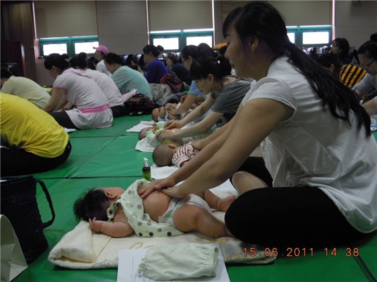강북구, 아기 건강 마사지 교실 참여자 모집 