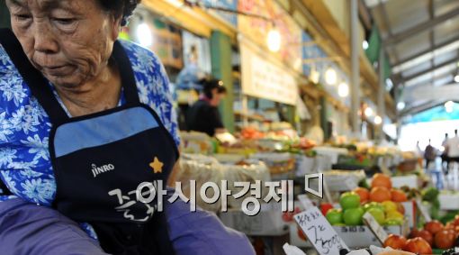 [포토]과일값 폭등 상인도 속탄다!