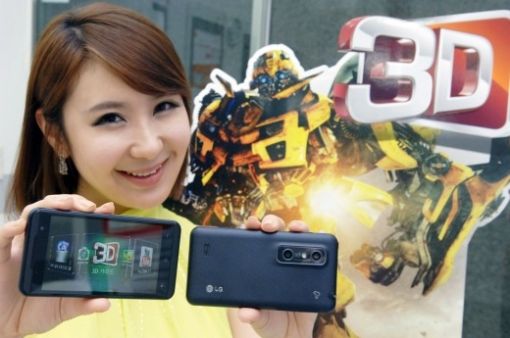 LG전자 '옵티머스 3D', 출시 한달만에 12만대 공급