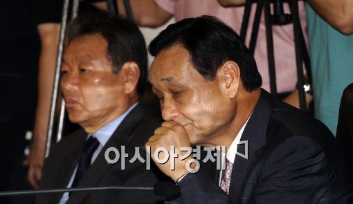 [포토]금융지주 회장들의 고민?