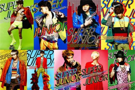 SISTAR, Super Junior top Gaon's music charts 