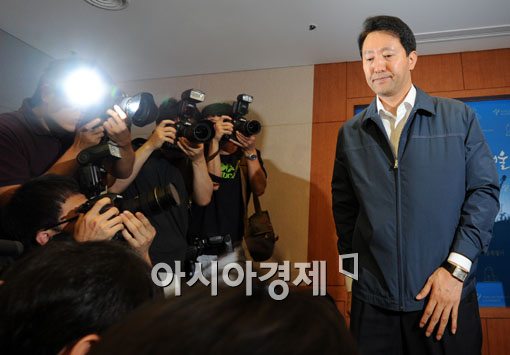 [포토] 떠나는 오세훈 시장