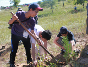 [르포] 중국 사막화 현장, 어도구 초원을 가다