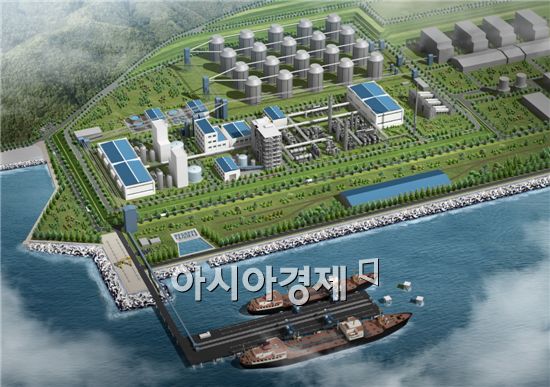 남부발전·삼척시·한전·포스코, SNG 공동개발 MOU