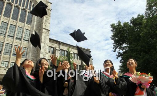 [포토]와~ 졸업이다!