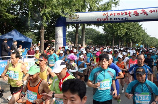 한강 달리며 가을 느껴보자!