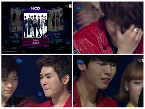 INFINITE scores 1st win since debut on Mnet's music program 