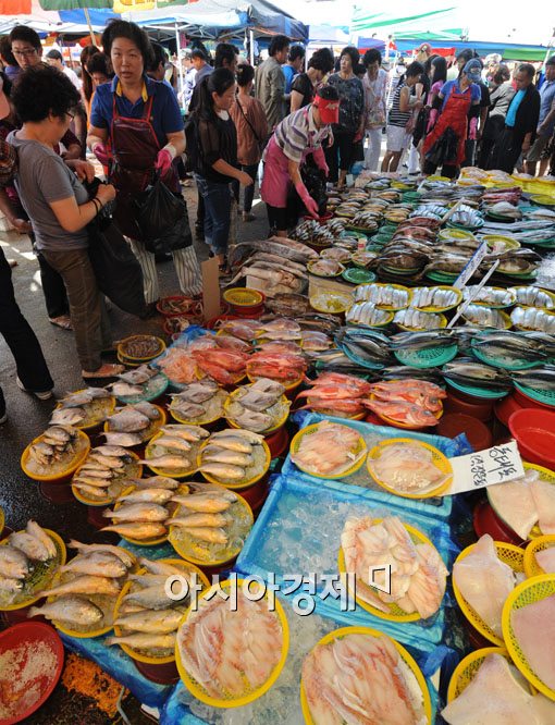 [포토] "추석 장보려 나왔습니다~"