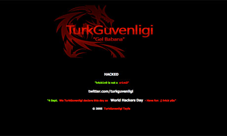 터키 해커그룹, UPS·보다폰 홈페이지 공격해