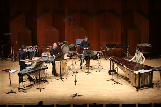 타악그룹 4-PLUS의 컬러 콘서트 열려 